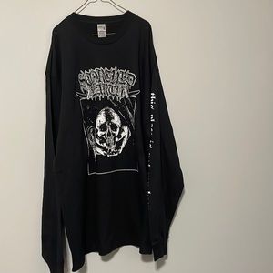 BRAND NEW LONG SLEEVE TEE SCORCHED EARTH BAND MERCH XL